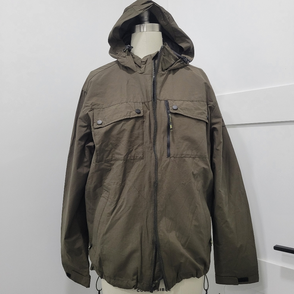 Hawke & Co Windbreaker Lightweight Water Resistant Jacket Size L